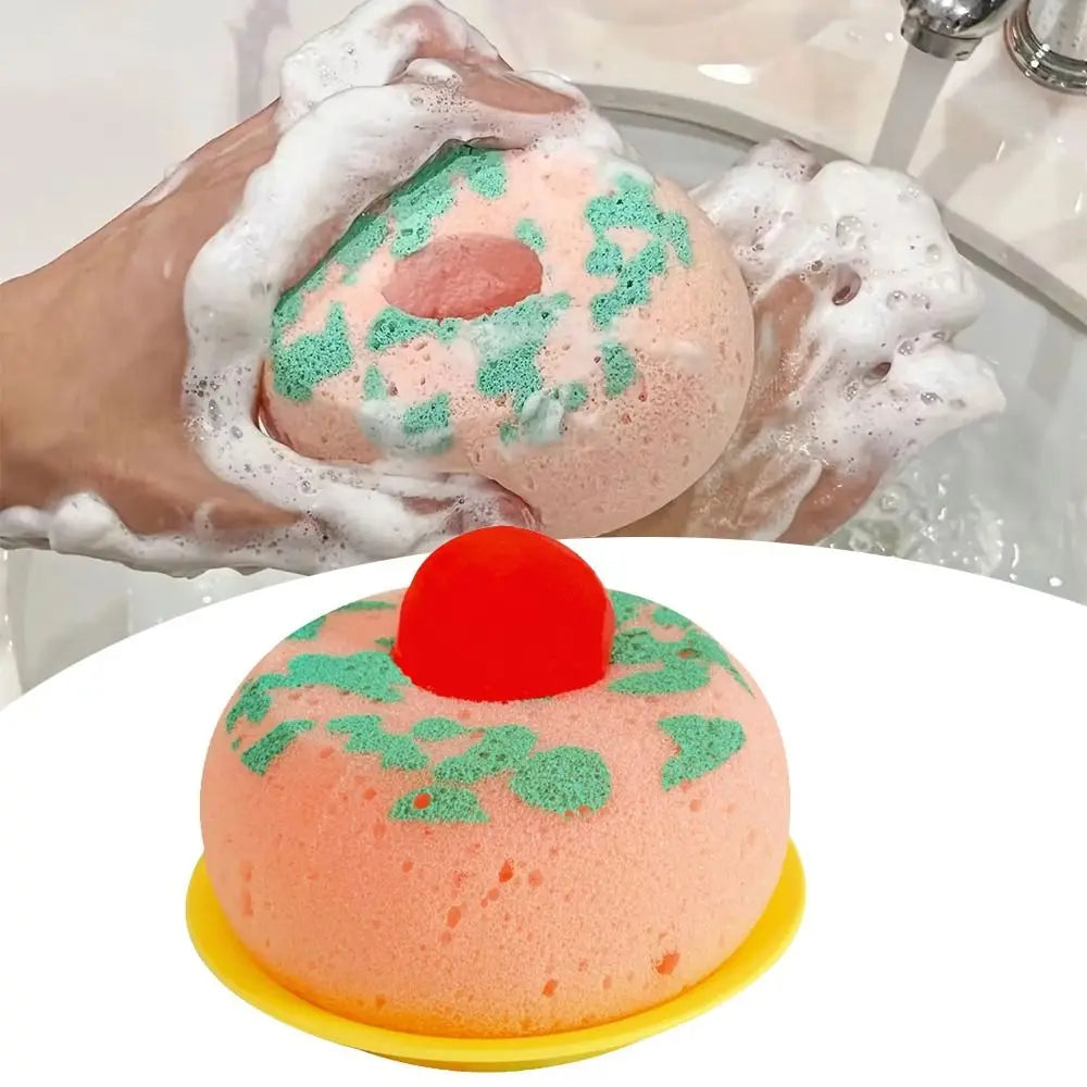 Makka Pakka Sponge for Bath, Soft & Gentle Exfoliating Puff, High Absorbency