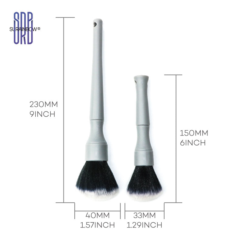 Soft Bristle Car Detailing Brush Set