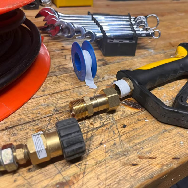 Pressure Washer Swivel Fitting Connector Joint, M22 14mm & 15mm Thread