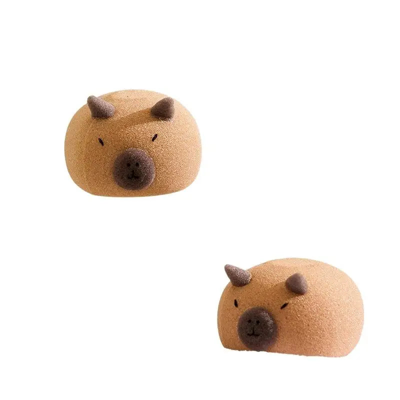 Capybara Cute Gentle Exfoliating Massage Cleaning Bath Sponge Ball Soft Foaming Scrubber