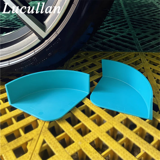 Car Wash Hose Guide Prevents Snagging Under Tire