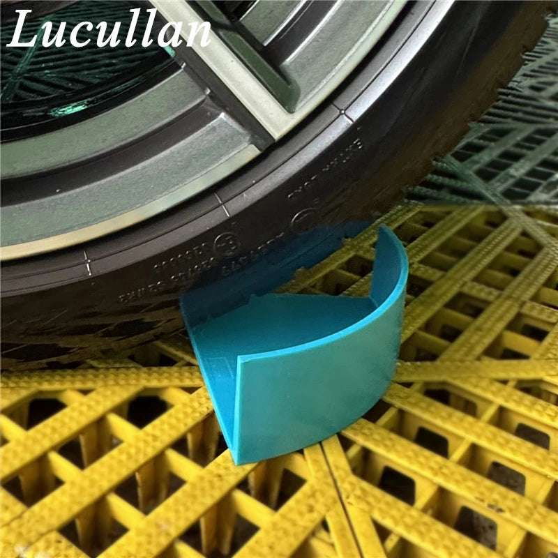 Car Wash Hose Guide Prevents Snagging Under Tire