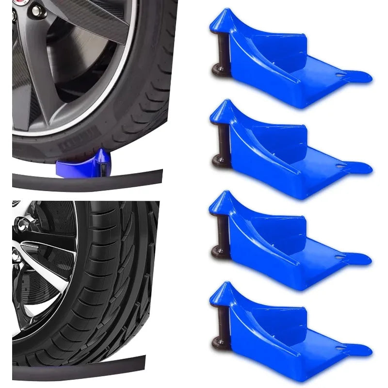 Car Wash Hose Guide Wedge - Prevent Pressure Washer & Air Hoses from Sticking Under Tires | Pro Detailing Accessory