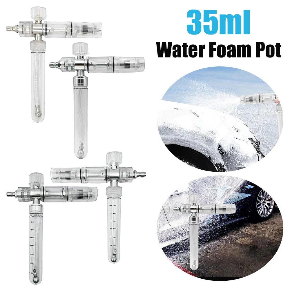 Adjustable Mini Foam Cannon with 1/4 Inch Quick Connect | No Water Added