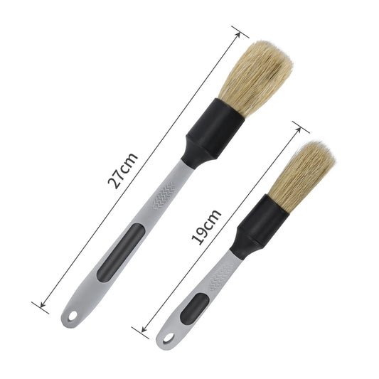 Two Professional Auto Detailing Brushes