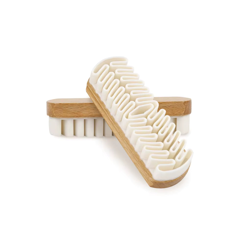 Alcantara Suede Brush - Gentle Deerskin Nubuck Plush Care for Detailing Car Upholstery