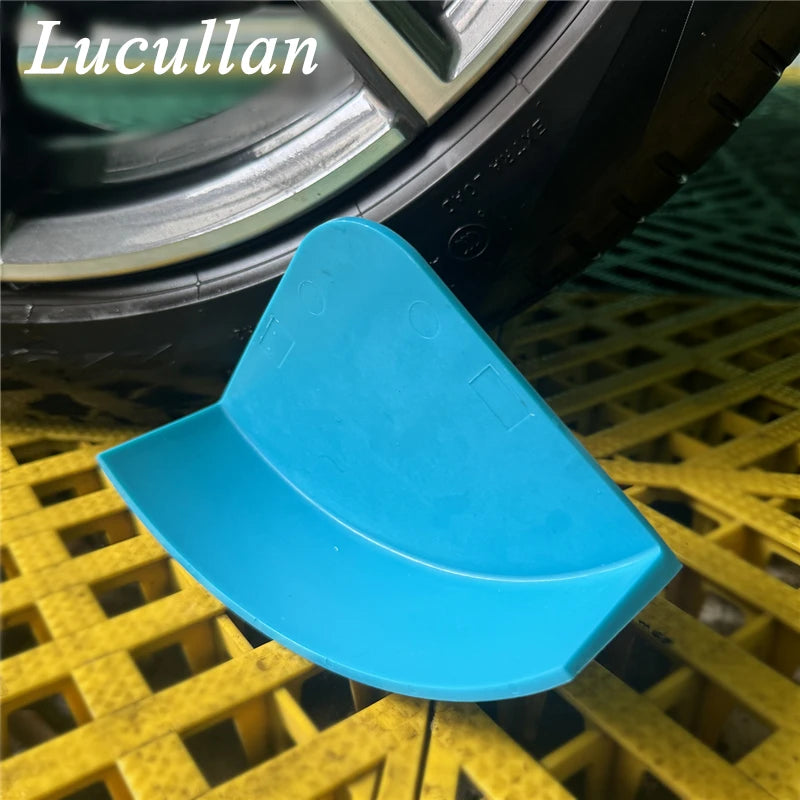 Car Wash Hose Guide Prevents Snagging Under Tire