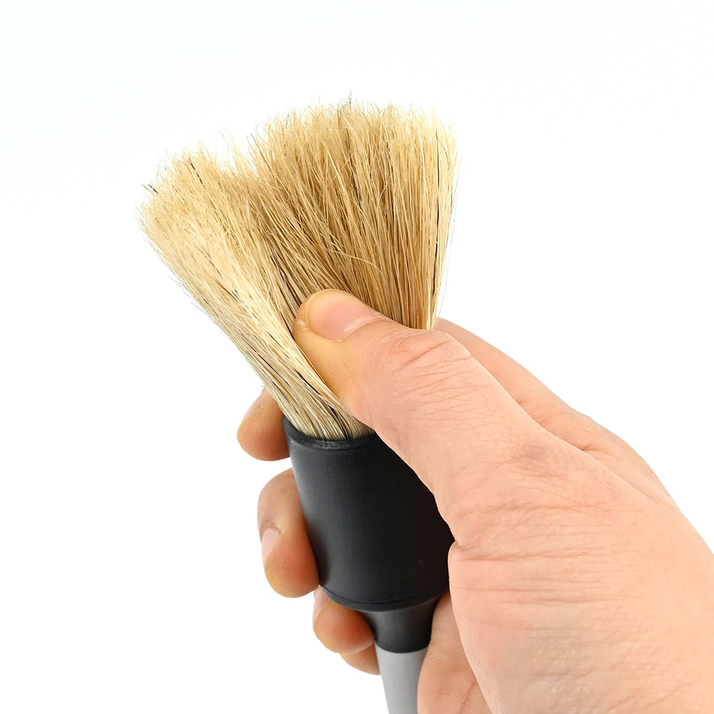 Two Professional Auto Detailing Brushes