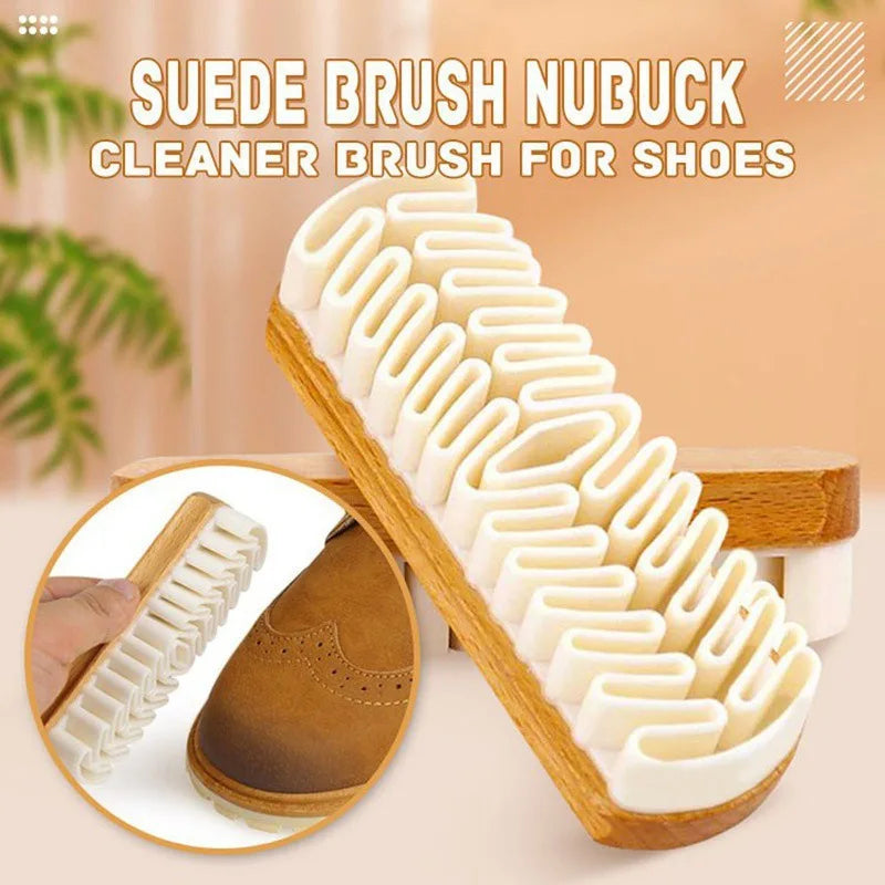 Alcantara Suede Brush - Gentle Deerskin Nubuck Plush Care for Detailing Car Upholstery