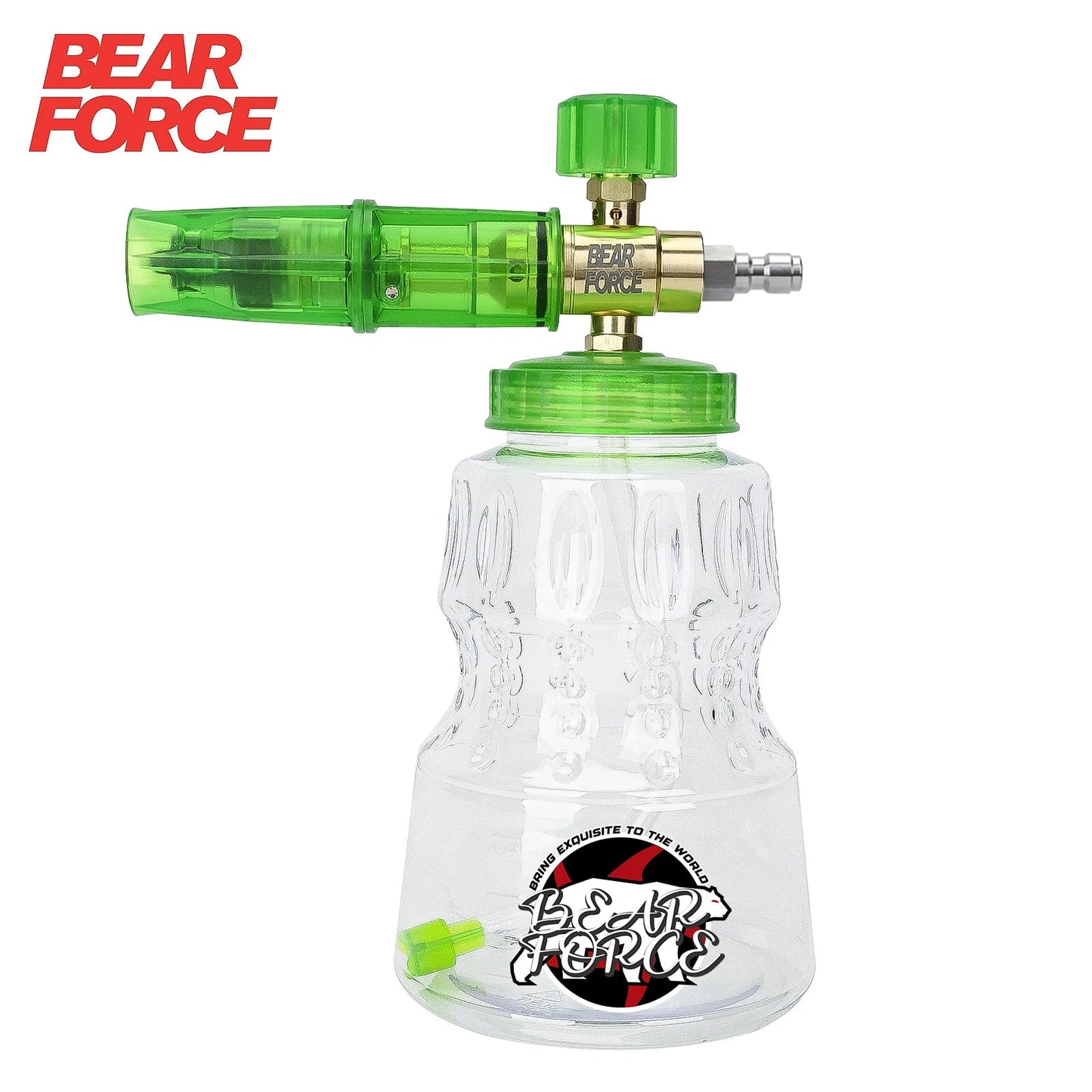 BearForce Car Wash Foam Cannon for Pressure Washer - 1/4β Quick Connect - GREEN - SHINE SHOP