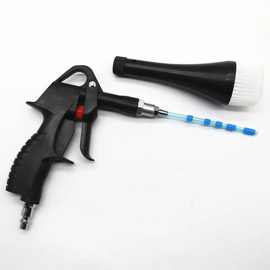 Black Interior Blow Out Air Tool - High Pressure Tornado Dust Blowing Gun ShineShop.xyz.
