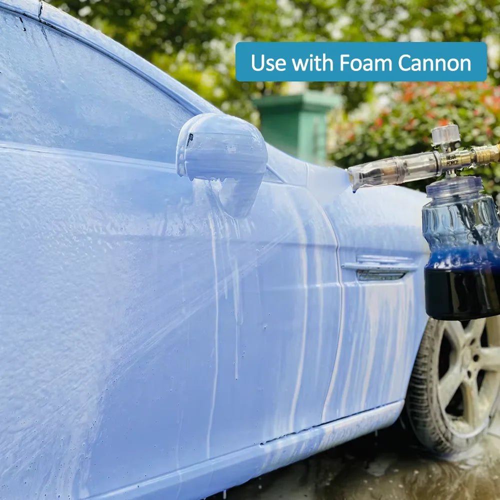 Blue Foaming Car Wash Shampoo - Ideal for Snow Foam Cannon or Bucket Wash ShineShop.xyz.