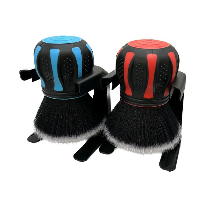 Car Interior Detailing Soft Bristles Brushes with Storage Rack - SHINE SHOP