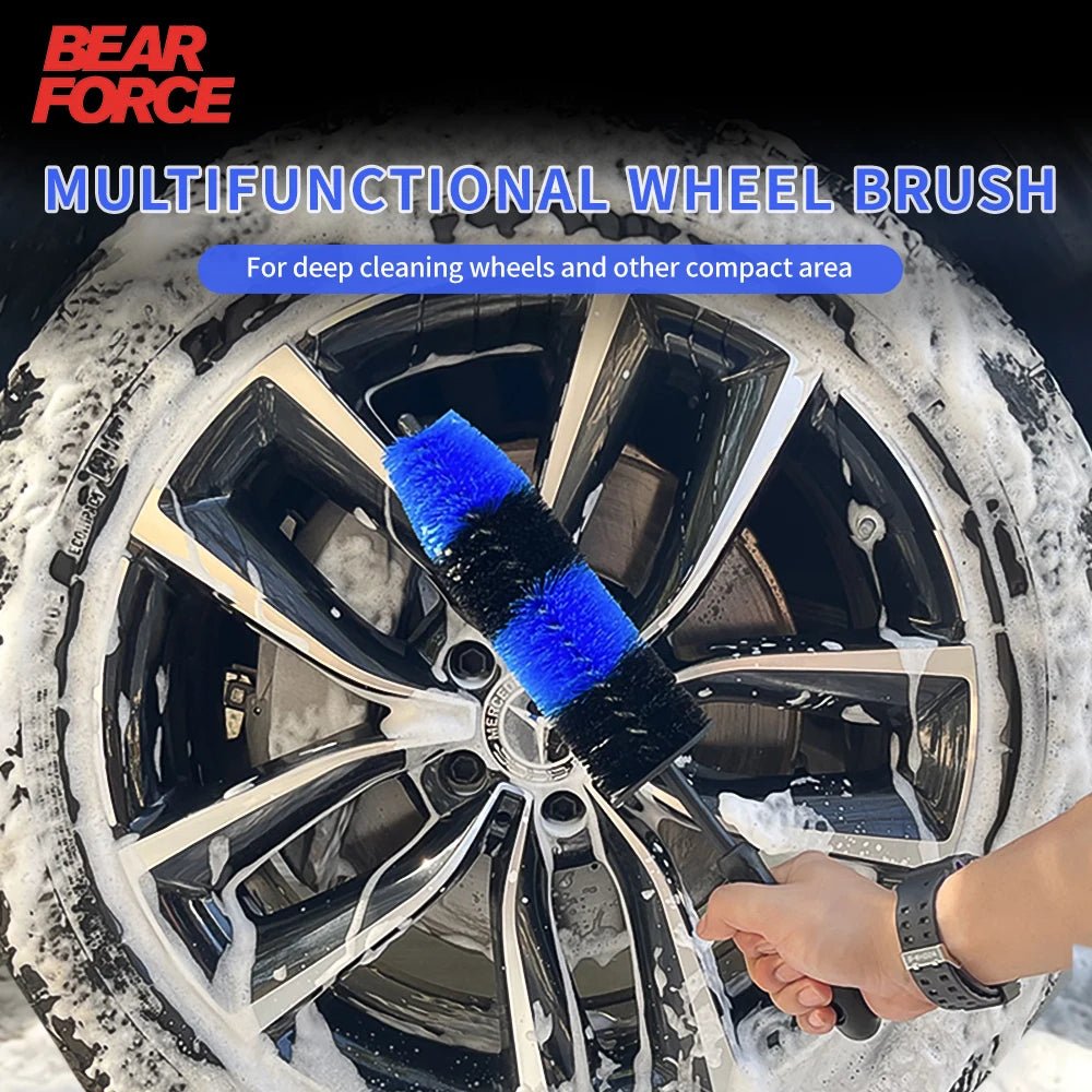 Premium Car Wheel Cleaning Brush - 16in. - SHINE SHOP