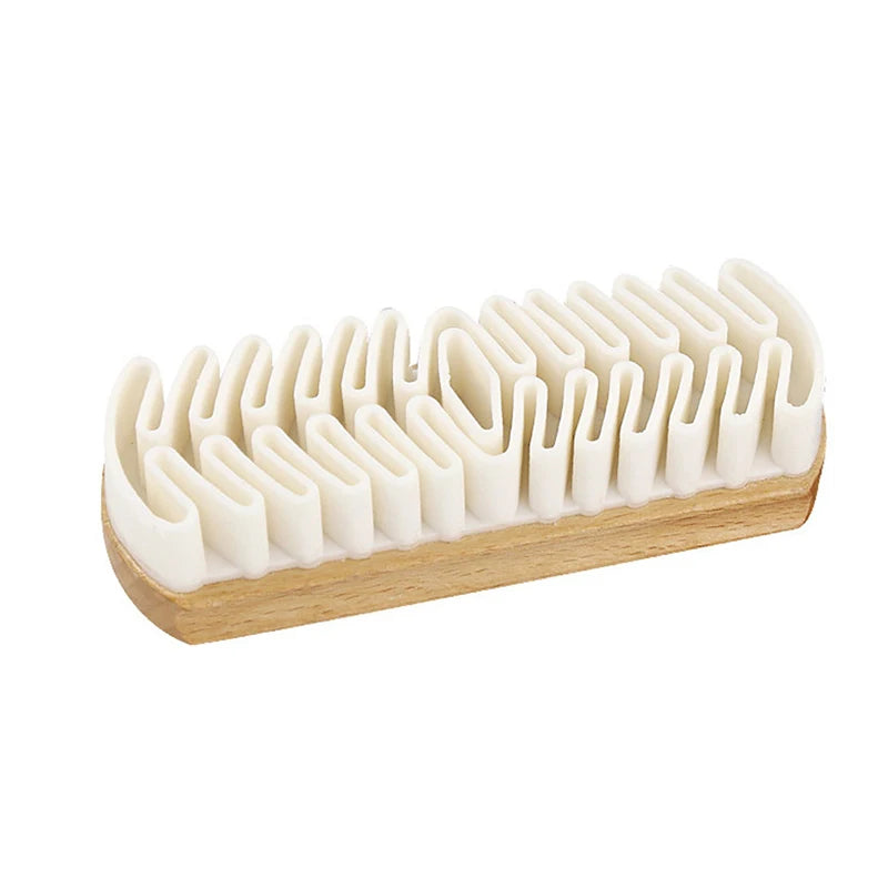 Alcantara Suede Brush - Gentle Deerskin Nubuck Plush Care for Detailing Car Upholstery