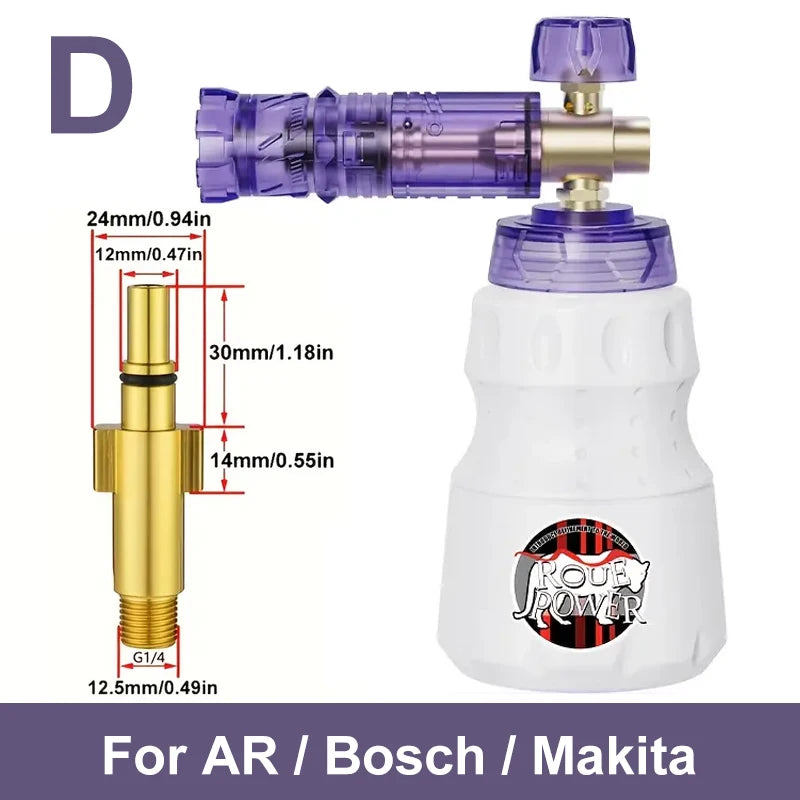Purple Pressure Washer Foam Cannon
