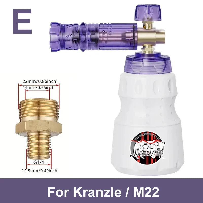 Purple Pressure Washer Foam Cannon