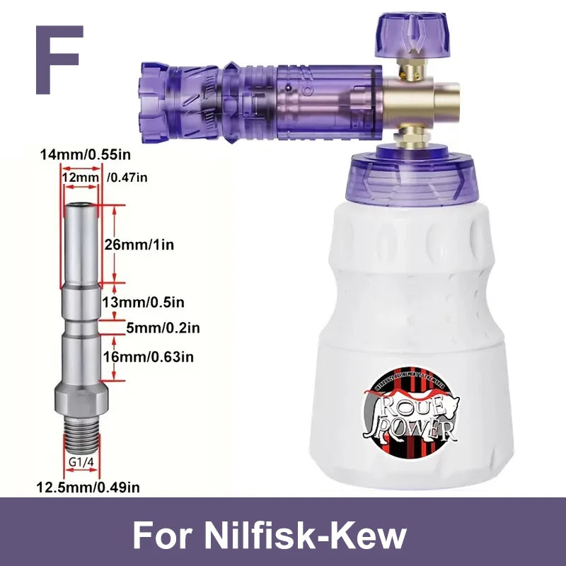 Purple Pressure Washer Foam Cannon