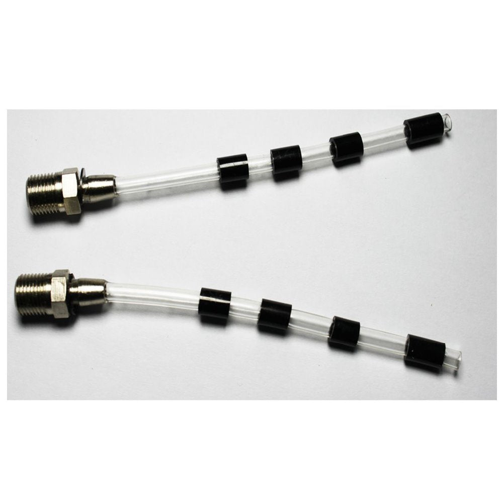 Black 4pcs Replacement Rotating Balance pipe TPU Soft Tube for Tornado Car Interior Cleaning Gun Air Blow-dust Accessories