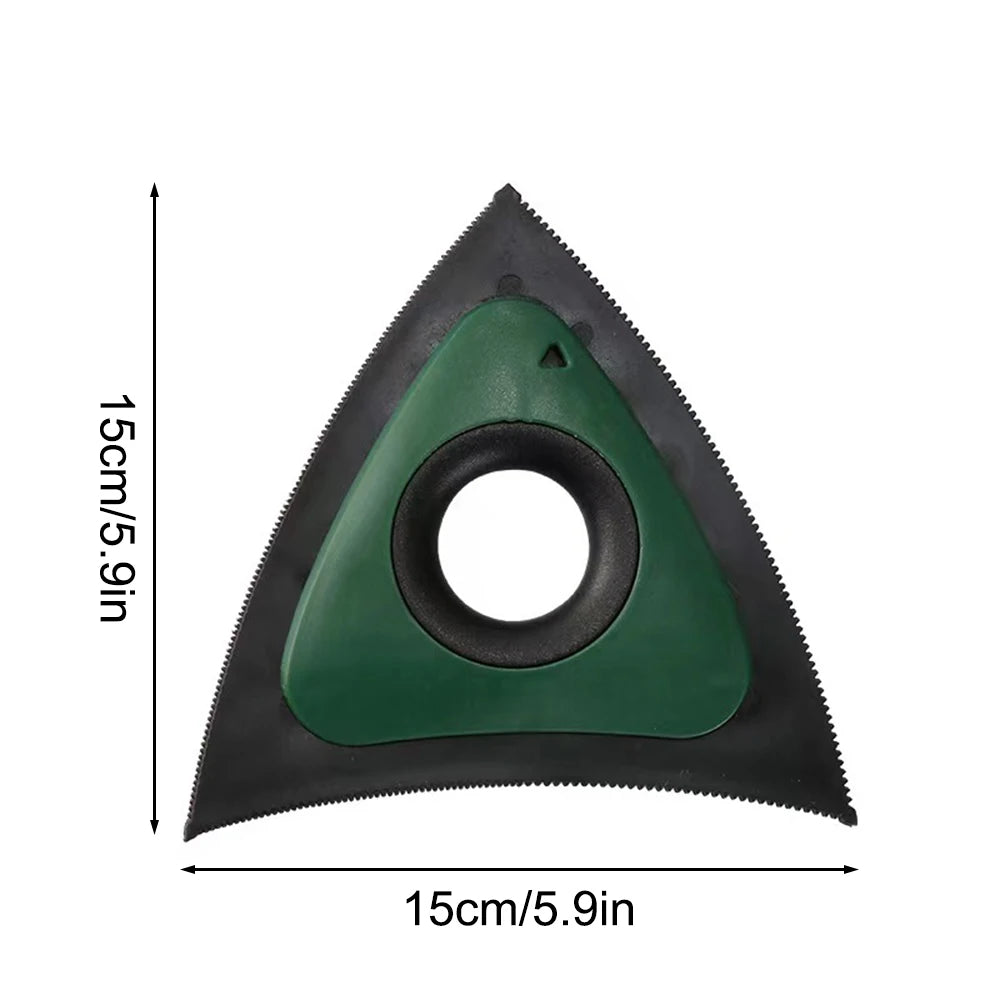 3 Sided Pet Hair Removal Tool - Triangular Brush Comb