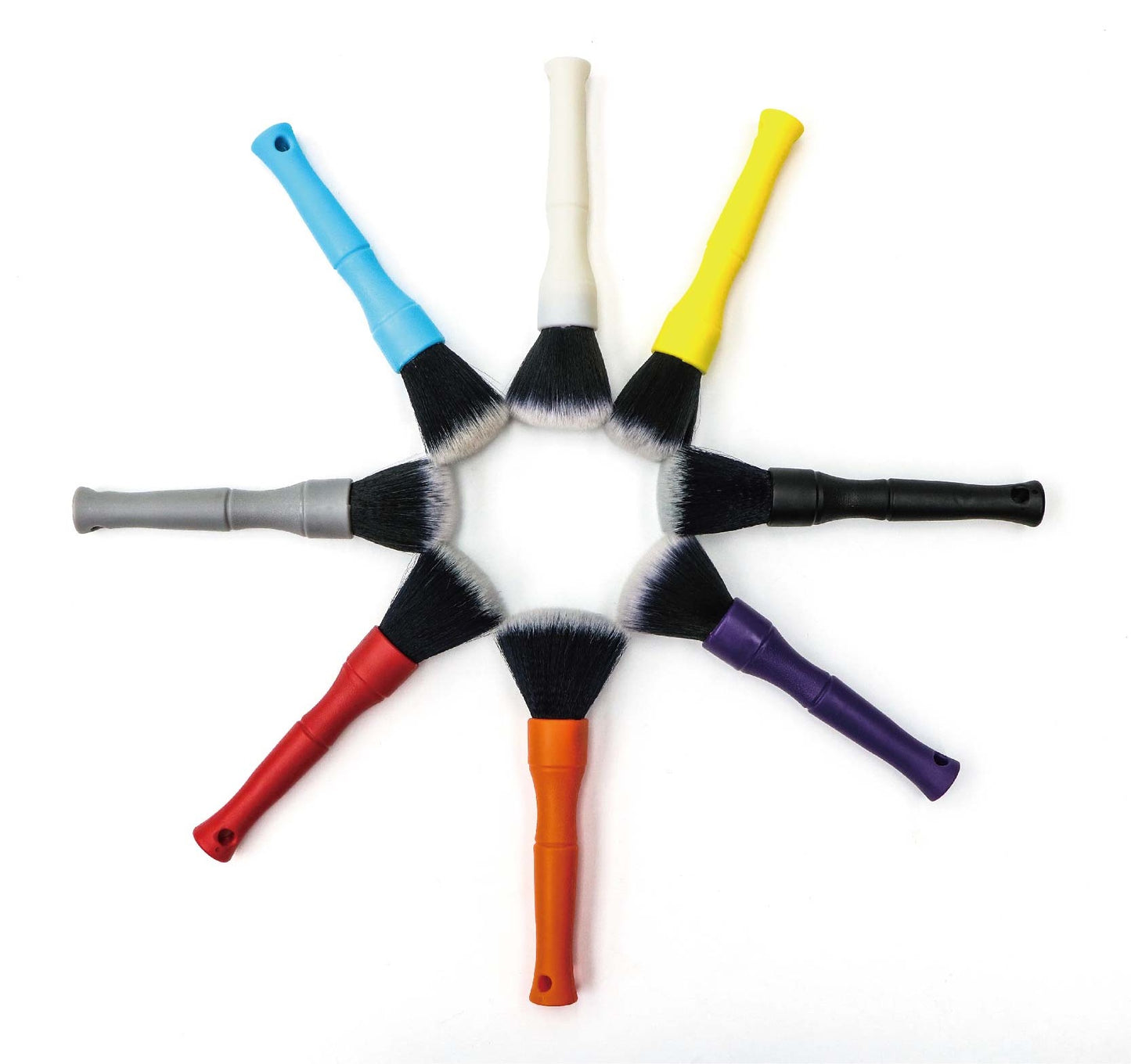 Soft Bristle Car Detailing Brush Set