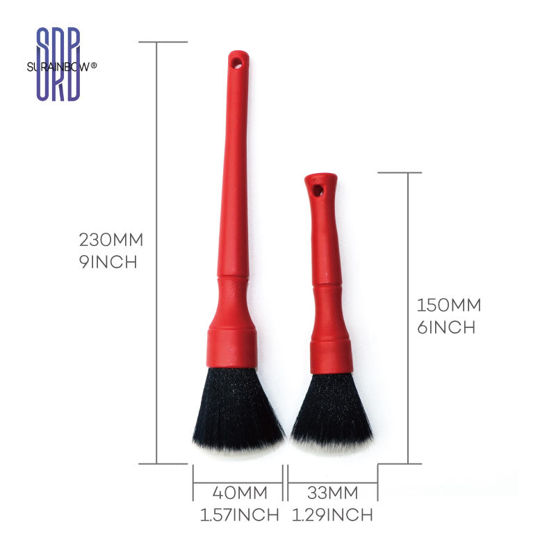 Soft Bristle Car Detailing Brush Set