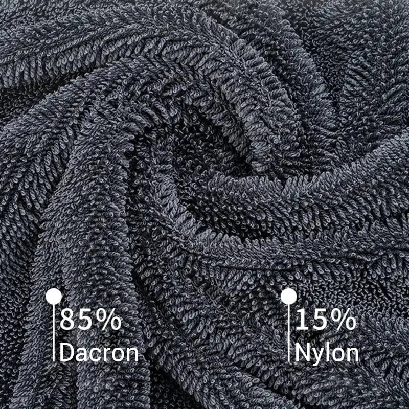 1200GSM Twist Loop Car Drying Towel - SHINE SHOP