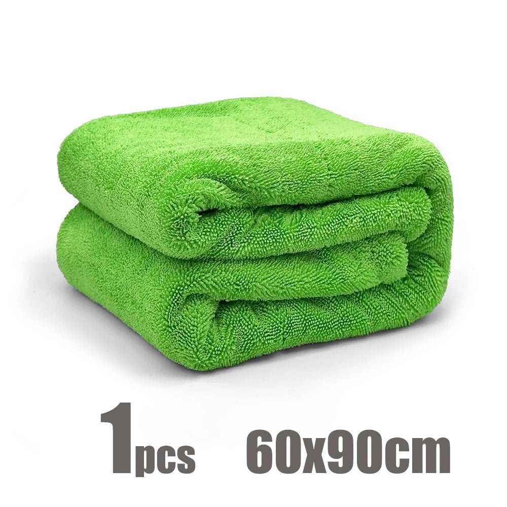 1300gsm Premium Microfiber Drying Blanket AUTOBRIGHT Twist-Loop Towel Thick Soft Super Absorbent ShineShop.xyz.