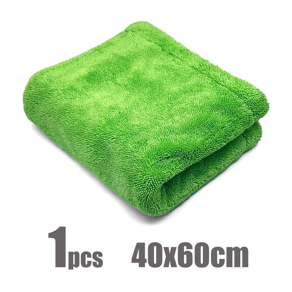 1300gsm Premium Microfiber Drying Blanket AUTOBRIGHT Twist-Loop Towel Thick Soft Super Absorbent ShineShop.xyz.