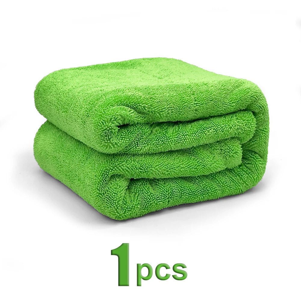 1300gsm Premium Microfiber Drying Blanket AUTOBRIGHT Twist-Loop Towel Thick Soft Super Absorbent ShineShop.xyz.