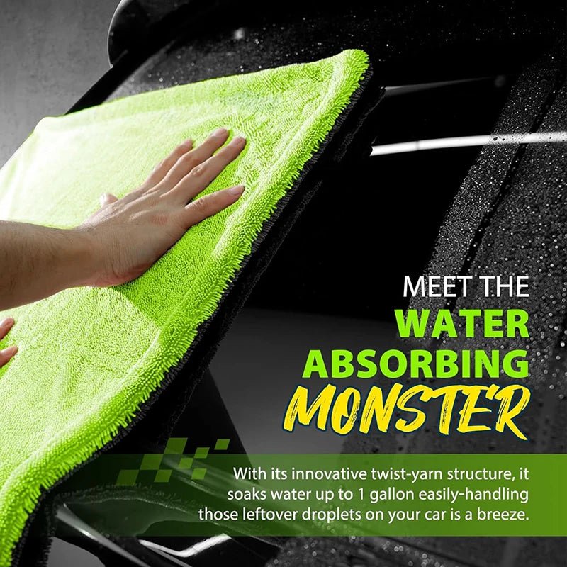 1400GSM Drying Towel Blanket Monster Double-Sided Super Absorbent Ultra-Soft Scratch-Free ShineShop.xyz.