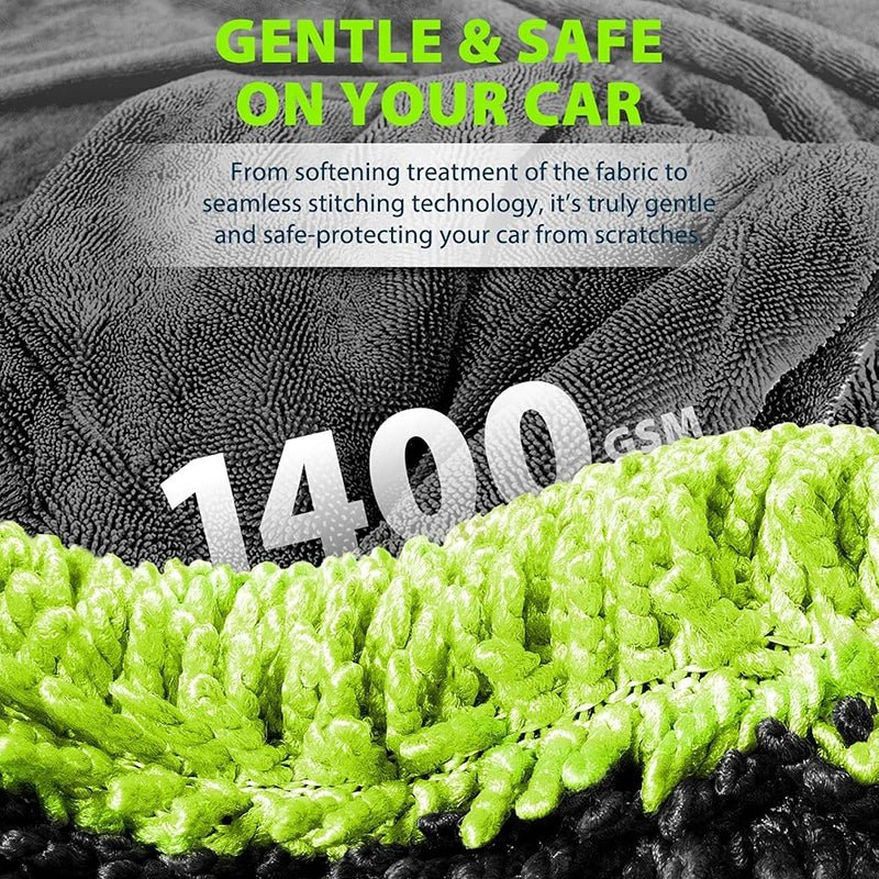 1400GSM Drying Towel Blanket Monster Double-Sided Super Absorbent Ultra-Soft Scratch-Free ShineShop.xyz.