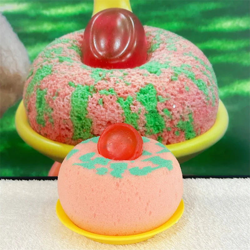 Makka Pakka Sponge for Bath, Soft & Gentle Exfoliating Puff, High Absorbency