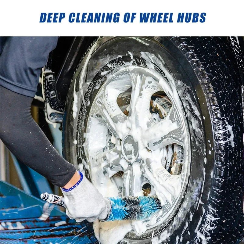 17in. Long Wheel Cleaning Brush ShineShop.xyz.