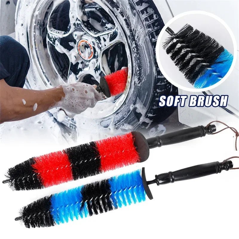 17in. Long Wheel Cleaning Brush ShineShop.xyz.
