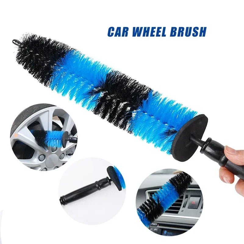 17in. Long Wheel Cleaning Brush ShineShop.xyz.