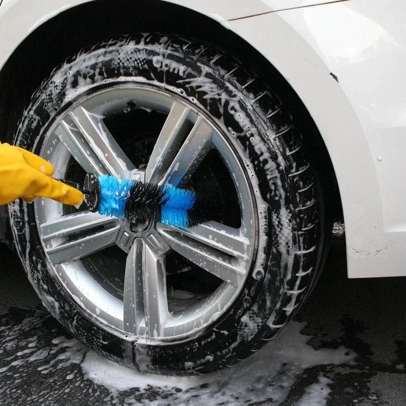 17in. Long Wheel Cleaning Brush ShineShop.xyz.