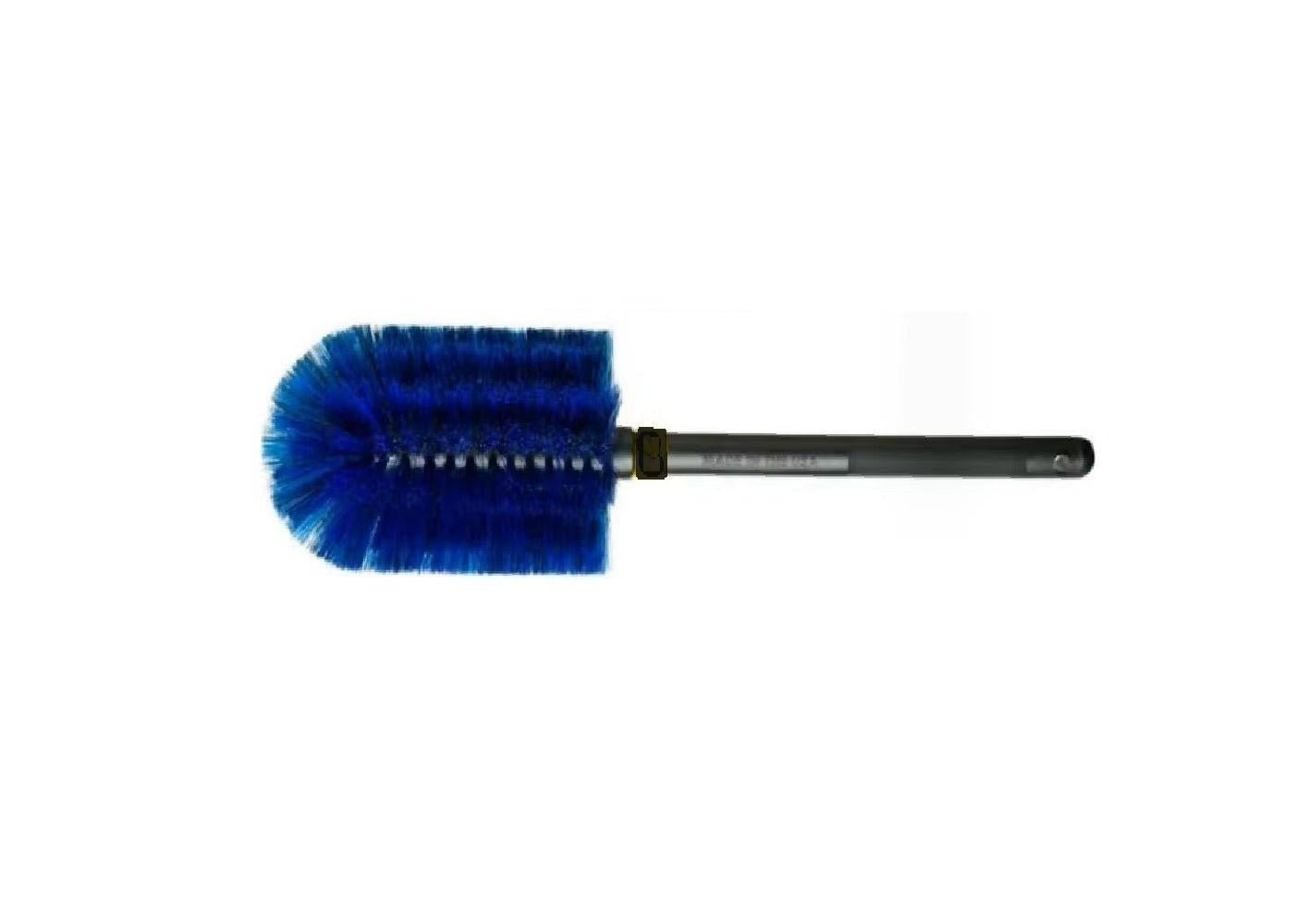 18" in. Wheel Barrel Brush Set - Soft Handle Gentle Bristle for Rim ShineShop.xyz.