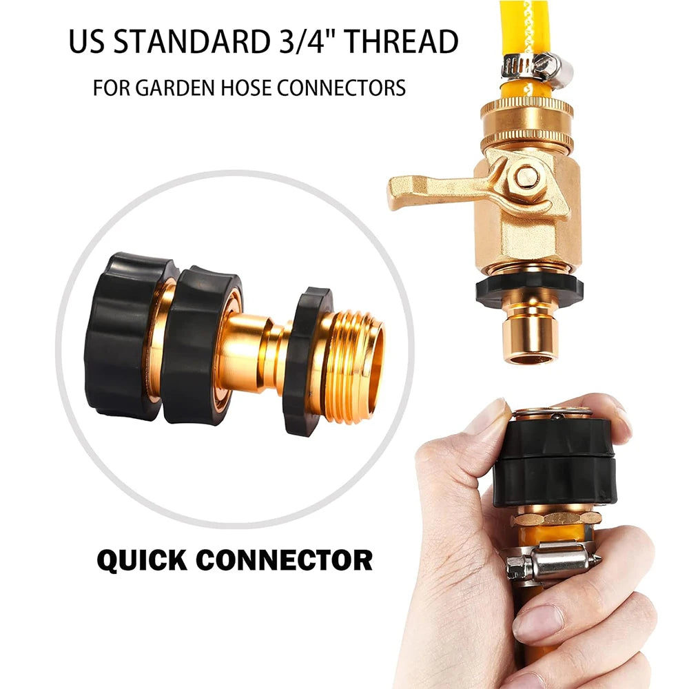Garden Hose Quick Connect Set