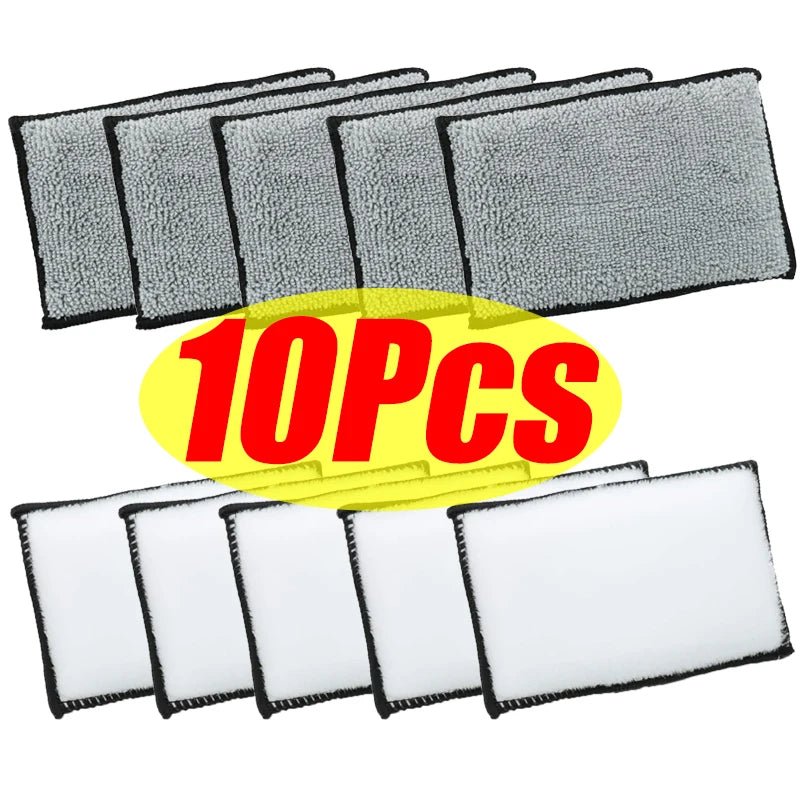 2-10Pcs Soft Scrub Double Sided Microfiber Sponge - Perfect for Car Interior Cleaning ShineShop.xyz.