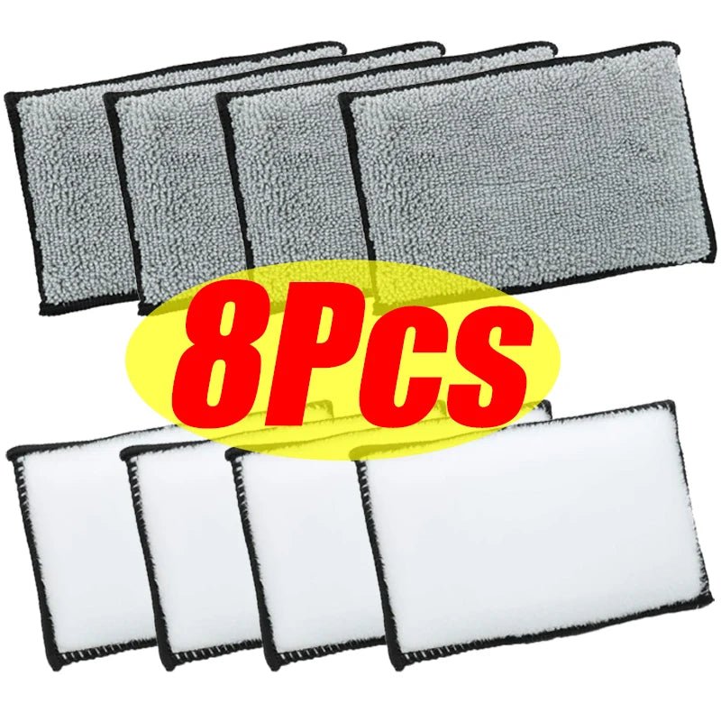 2-10Pcs Soft Scrub Double Sided Microfiber Sponge - Perfect for Car Interior Cleaning ShineShop.xyz.