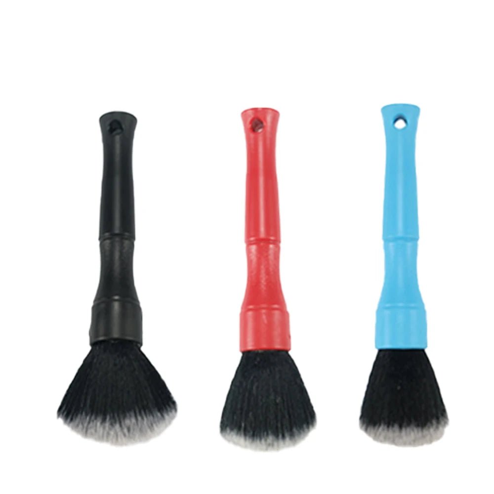 3pcs Soft Bristle Car Detailing Brush Set ShineShop.xyz.