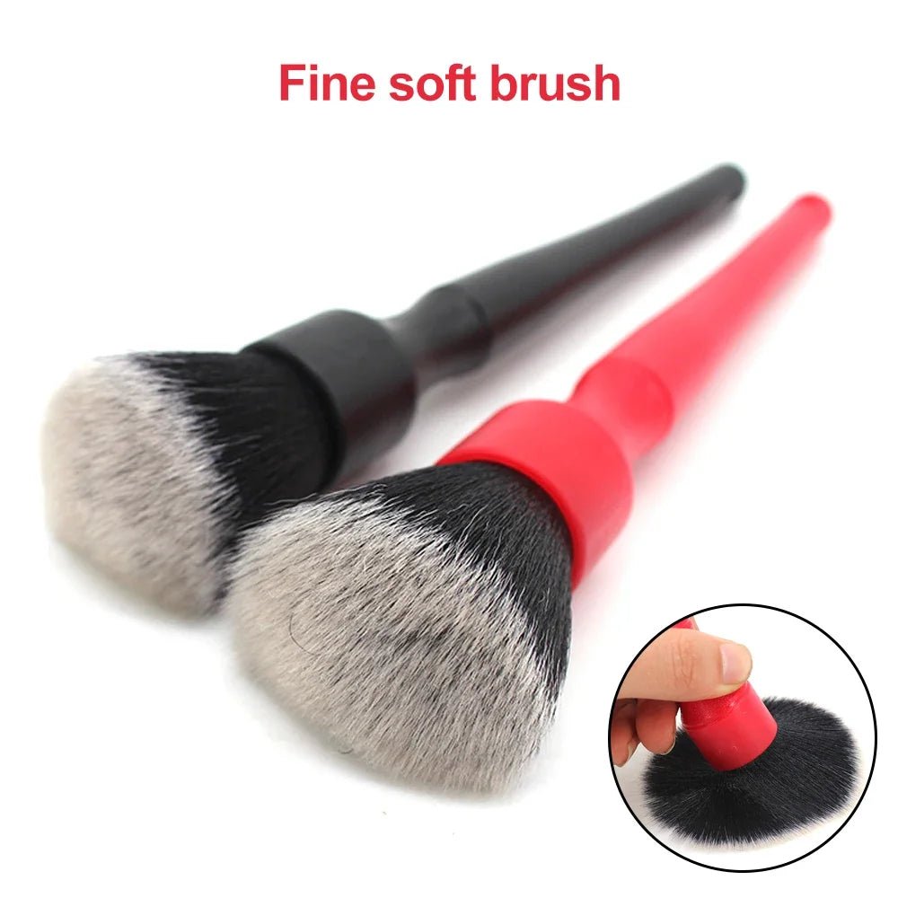 3pcs Soft Bristle Car Detailing Brush Set ShineShop.xyz.