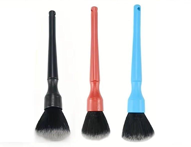 3pcs Soft Bristle Car Detailing Brush Set ShineShop.xyz.