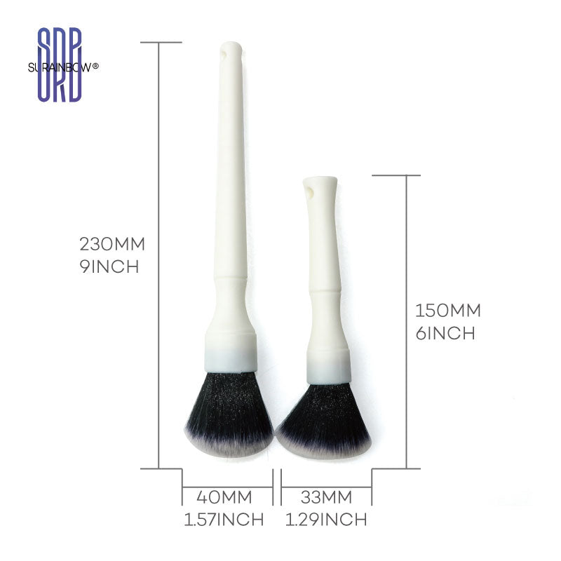 Soft Bristle Car Detailing Brush Set