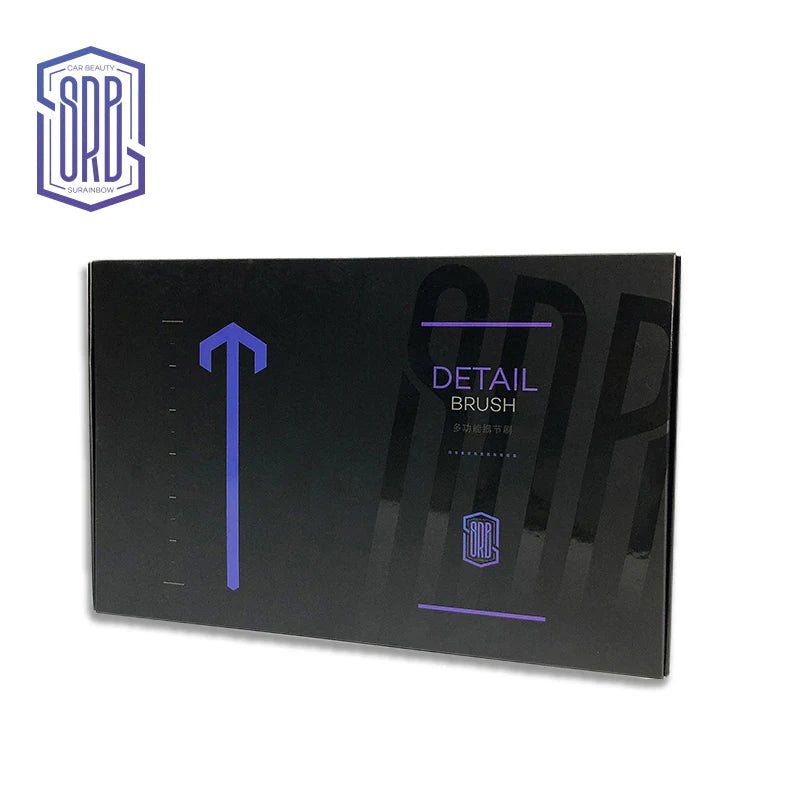 5 Pack Purple Soft Detail Brushes ShineShop.xyz.