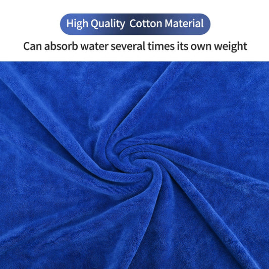 5ft XL 400GSM Plush Microfiber Towel ShineShop.xyz.
