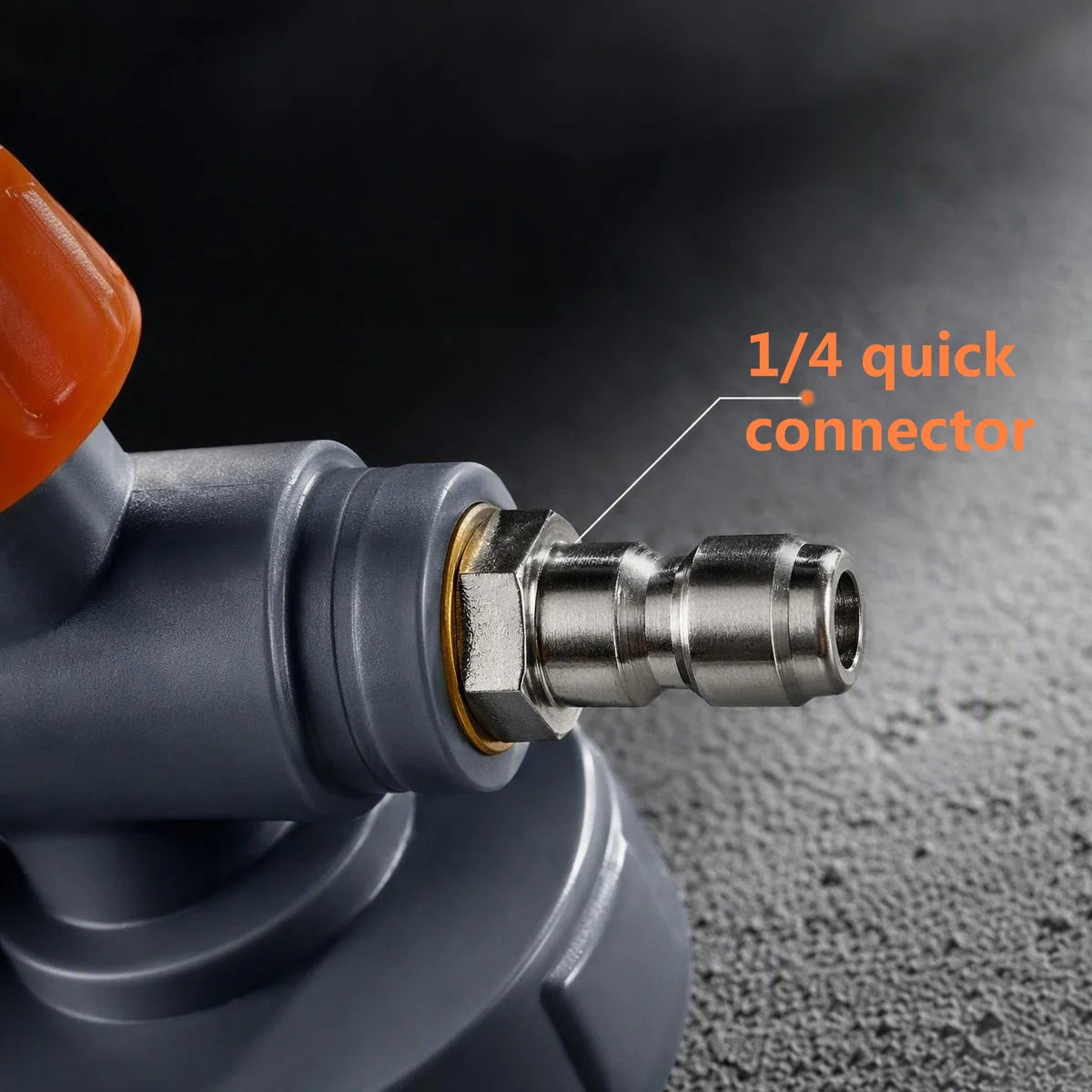 Double Threaded Pressure Washer Foam Cannon with 1/4” Quick Connector