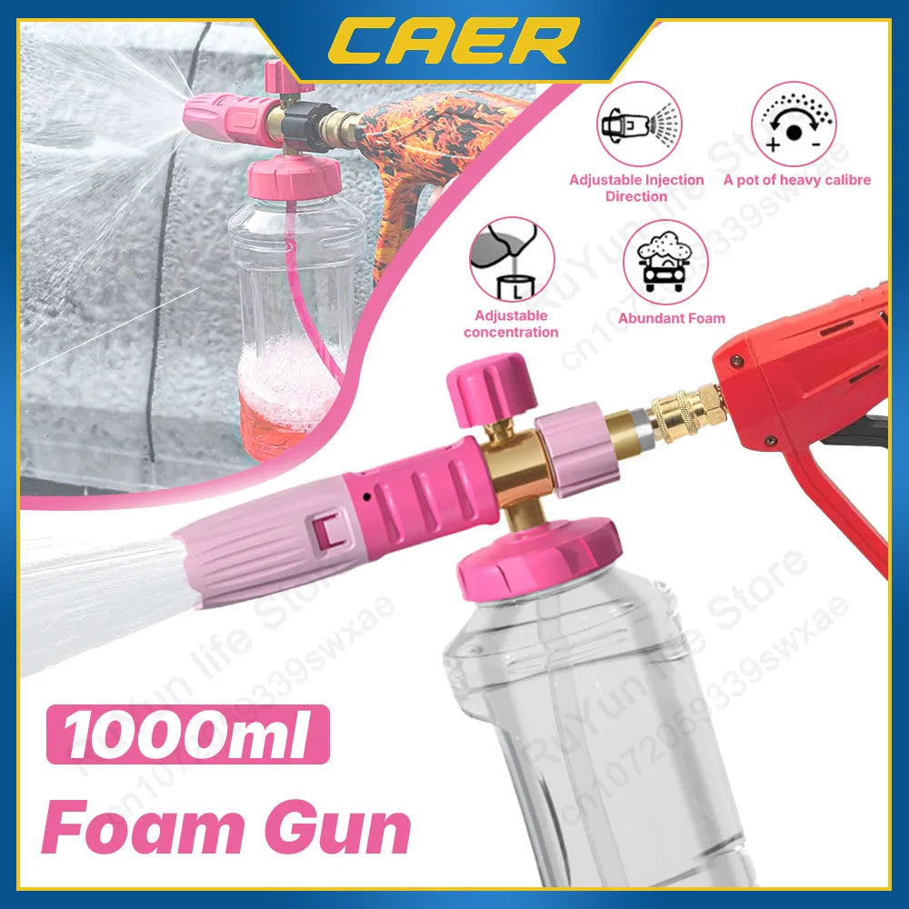 Pink Foam Cannon - 1/4" Quick Connect