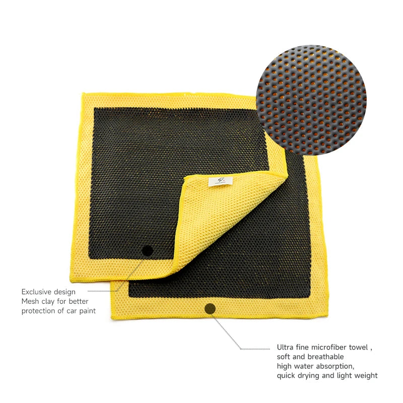 Decontamination Iron Remover Perforated Clay Towel